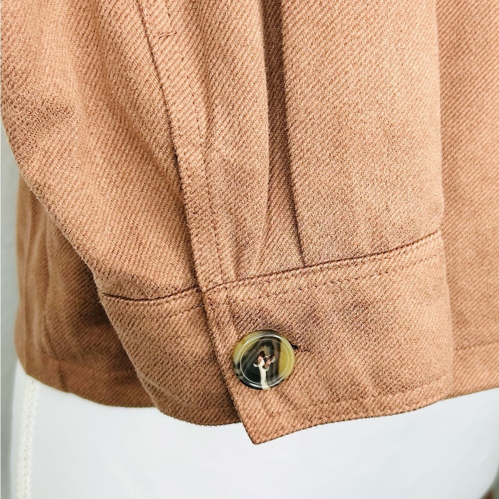 Knit Works Button Jacket Brown/Tan - Picture 5 of 9